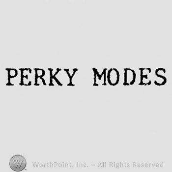 Words PERKY MODES.
