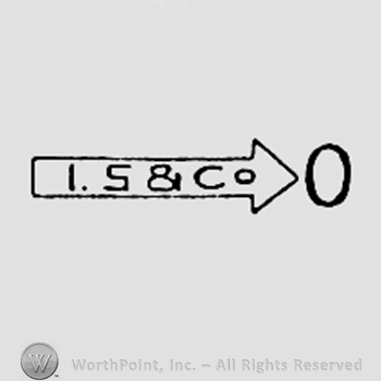 Letters I.S&CO written on an arrow.
