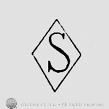 Leter S inside a diamond.