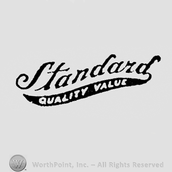 Words STANDARD QUALITY VALUE.