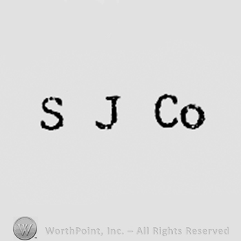 Letters S,J, CO.