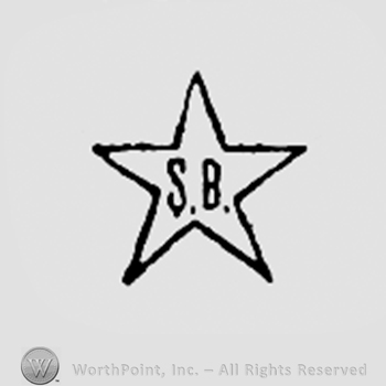 Letters S and B inside a star.
