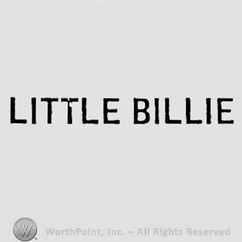 Words LITTLE BILLIE.