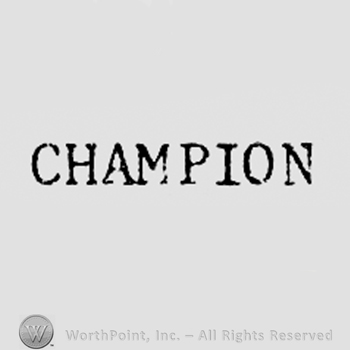 Word CHAMPION.