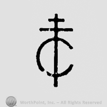 Monogram of letters T and C.