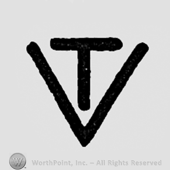 Monogram of letters V and T.