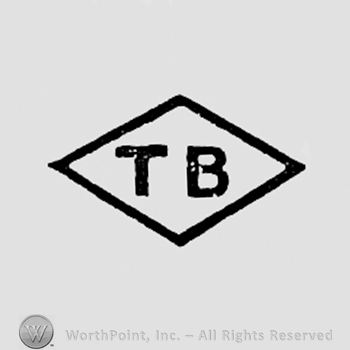 Letters T and B inside a diamond.