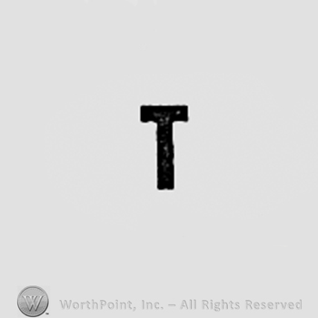 Letter T.