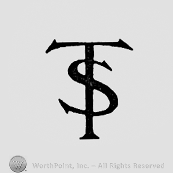 Monogram of letters T and S.
