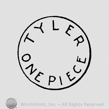 Words ONE PIECE TYLER written inside a circle.