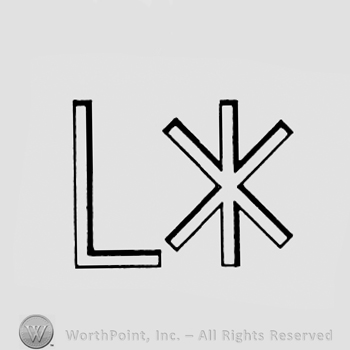 Letter l and an asterix.