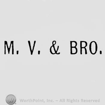 Letters M,V & BRO.