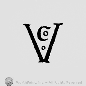 Letters C and o inside letter V.