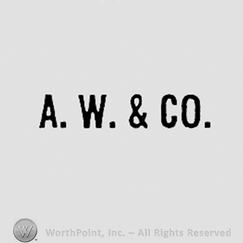 Letters A, W & CO.