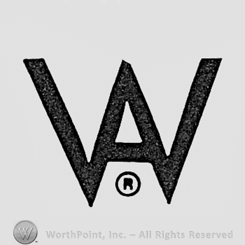 Monogram of letters W and A.