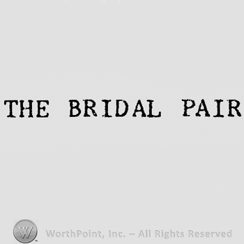 Words THE BRIDAL PAIR.