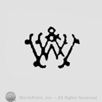 Monogram of letters W and W.