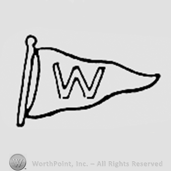 Letter W on a flag.