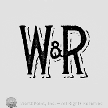 Letters W and R.