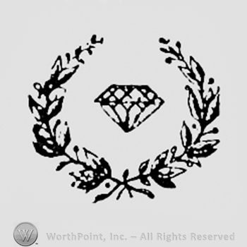 Diamond between branches.