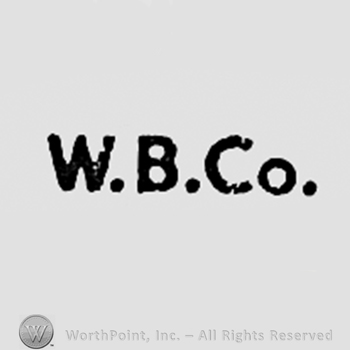 Letters W.B and CO.