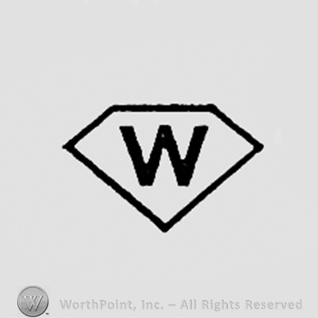 Letter W inside a diamond.