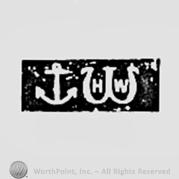 Anchor and letter W.