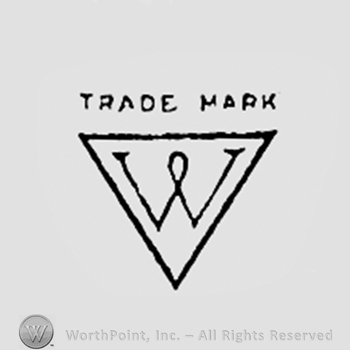 Letter W inside a triangle.