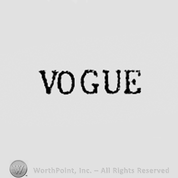 Word VOGUE.