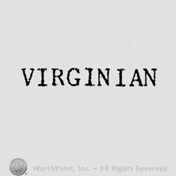Word VIRGINIAN.