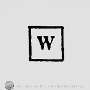 Letter W inside a square.