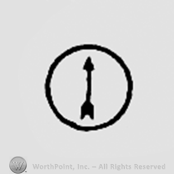 Arrow inside a circle.