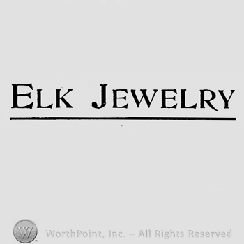 Words ELK JEWELRY.