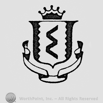 Letter W on a crowned shield.