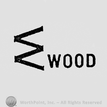 Letter W and word WOOD.
