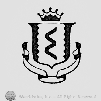 Letter W on a crowned shield.