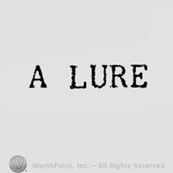 Word A LURE.