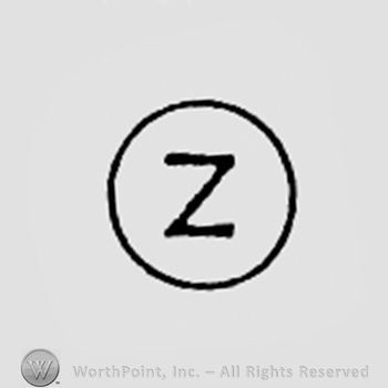 Letter Z inside a circle.