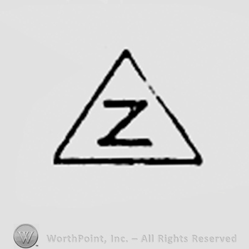 Letter Z inside a triangle.