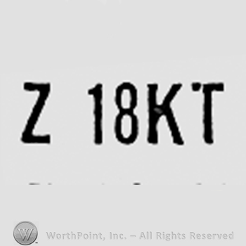 Letter Z, number 18 and letters KT.