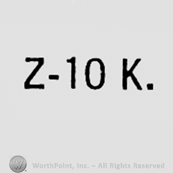 Letter Z and 10K.
