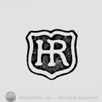 Letters HR inside a shield.