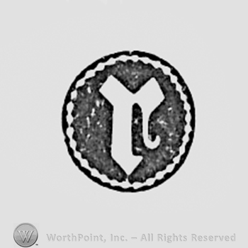Letter R inside circle.