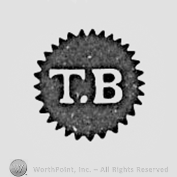 Initials TB inside a circle.