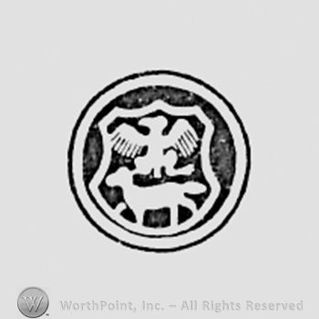 Animal and bird inside a circle.