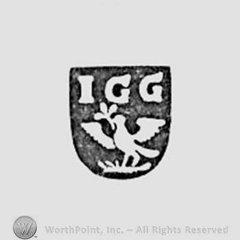 Bird and initials J G G .