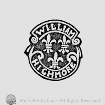 Fleur de lis and words William Highmore.
