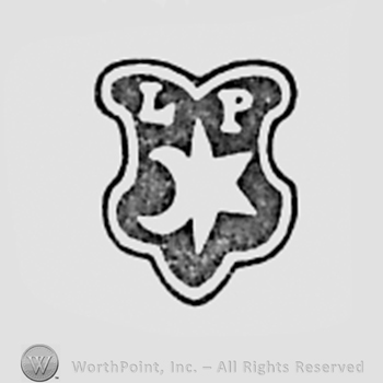 Star with initials L P .