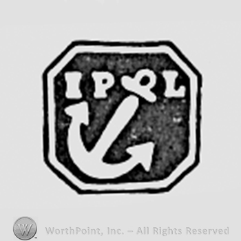 Anchor and initials J P L.