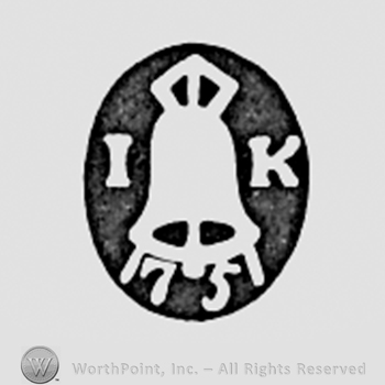 Bell and date 1751 ; initials J K.